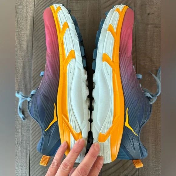 Hoka One Mafate Speed 3 Trail Hiking Running Shoes Women’s Size 9.5 B - Picture 8 of 14